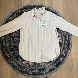Everlane cotton blouse, size 8, new with tags
